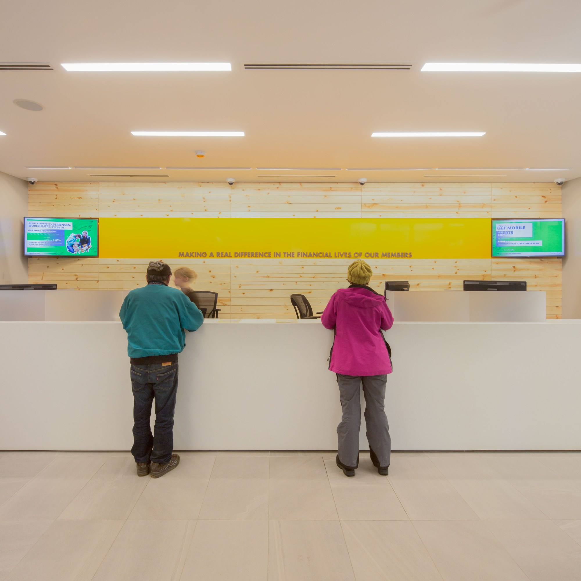 Valley First Credit Union branch concept